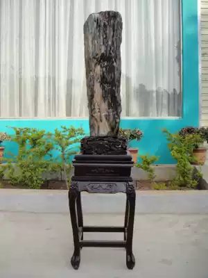 Shiny whole ink fine tree Jade living room porch big ornaments 91902 (mountain Xiqi Gallery)