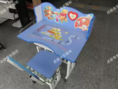 Chengdu desks, cartoon desks, children's study tables, primary school desks, work tables