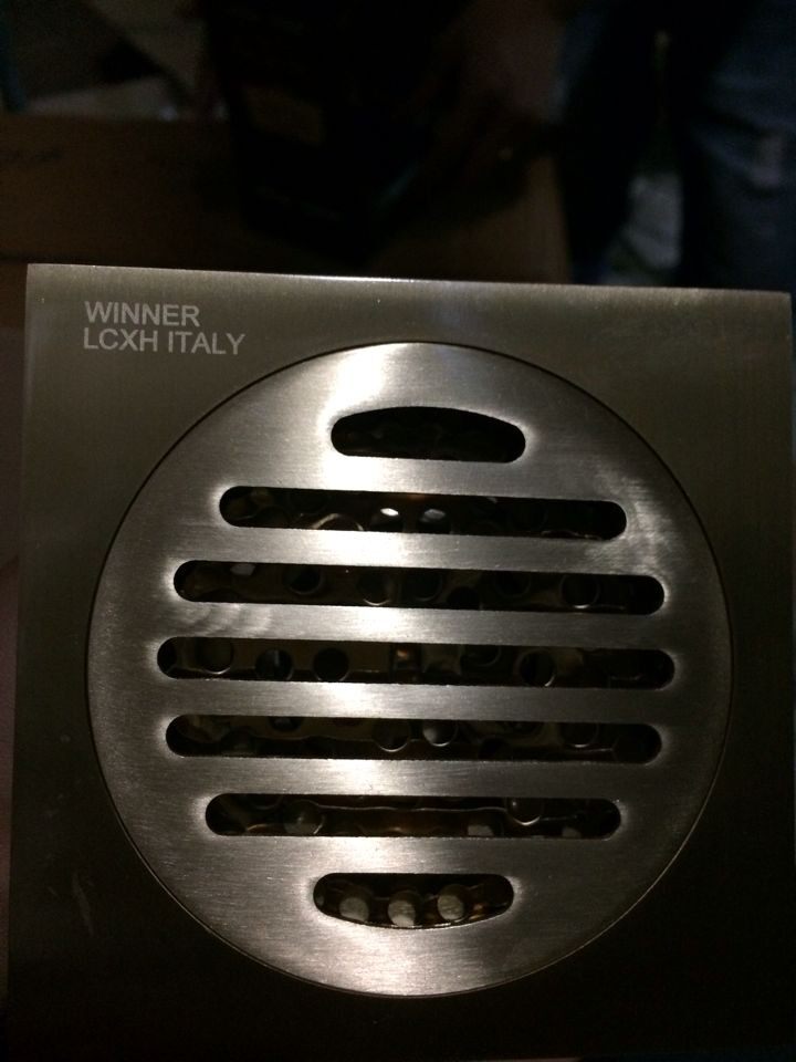 Victory RAL winner RRAJJ Thickened Full Copper Deodorant Floor Drain 10*10 size