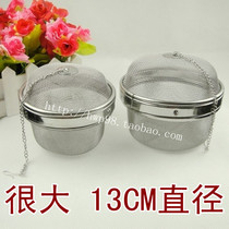 304 stainless steel tea soup with double tennis seasoning bag cooking tea ball seasoning ball soup ball tea leak