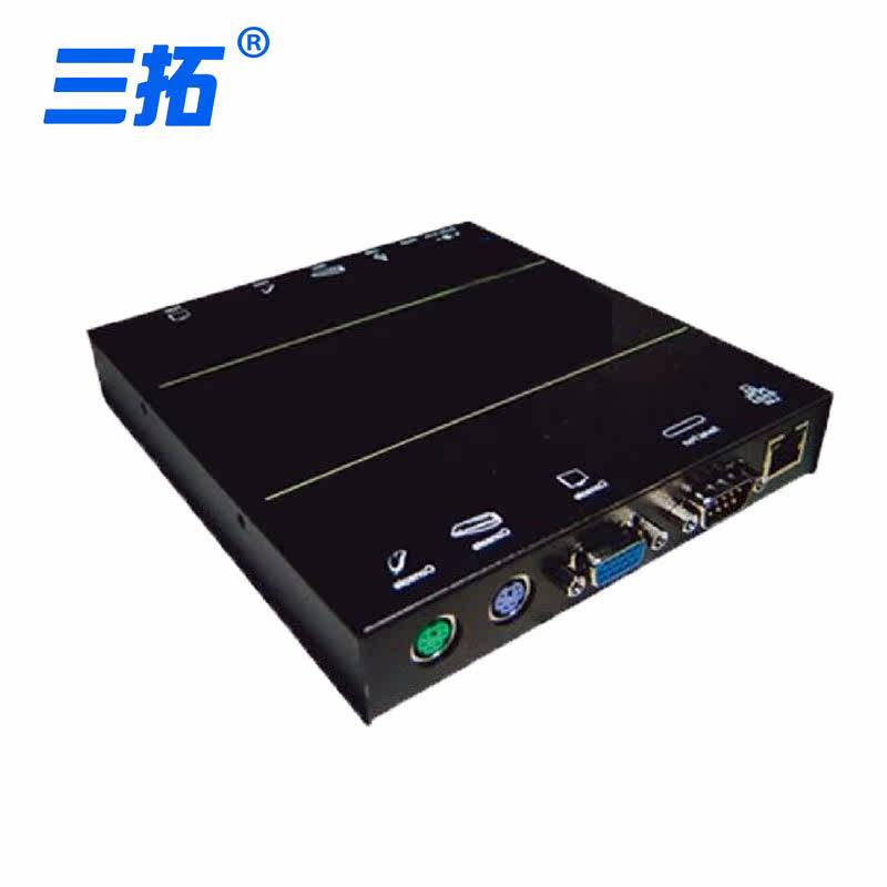 The Trio TL-17IP1 kvm switcher Remote IP module supports off-site manipulation