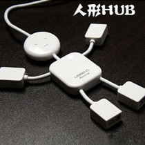 Creative Gift Digital Products Cute People Type Usb Hub