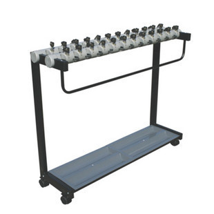 Umbrella Rack 24 Head Umbrella Lock Shelf Hang Umbrella Stand Hotel Arcades Umbrella Stand Umbrella Frame With Lock Umbrella Holder