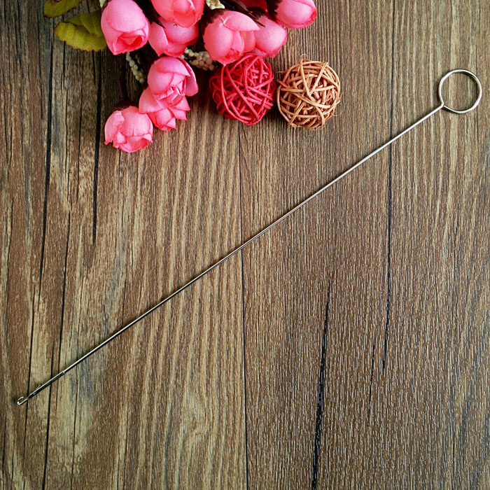 Clothing, shoes and socks embroidery special long clothing needle crochet needle embroidery crochet hook needle length 26 5CM