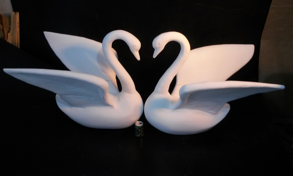 Flower arrangement model, flower arrangement embryo mold, high-density foam swan, wedding props, ornaments, freight collect