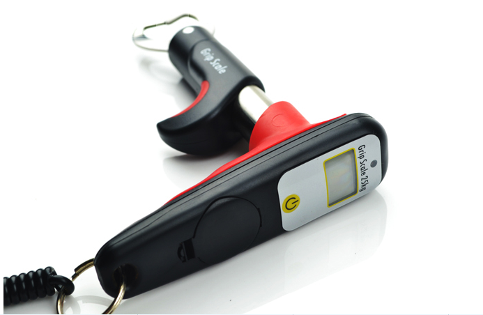 Electronic scale Fisher Gun Style with Fish Mouth Tongs Zippers Fishes fitter Stainless Steel Lujah Clamp Fish