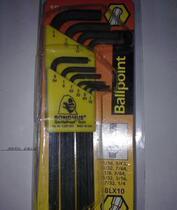 American BONDHUS wave head hexagonal key 10938 Inch hexagonal wrench 10pcs fake one lost ten