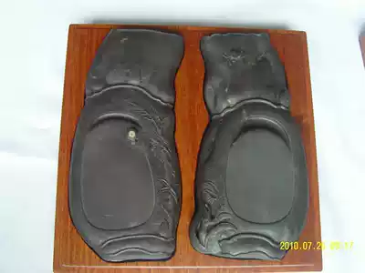 Duan inkstone ---- Liang Huanming's work, Zhu Ping An (to inkstone)