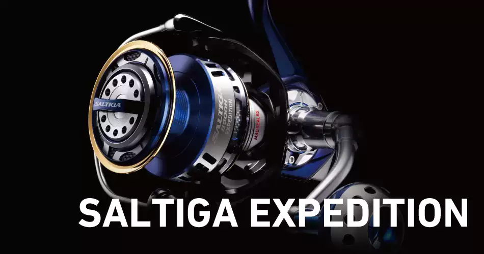 達億瓦深海鐵板紡車輪DAIWA SALTIGA EXPEDITION 8000系列線杯日本製高