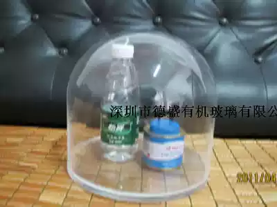 Factory a large number of direct acrylic transparent high ball dust cover can be customized