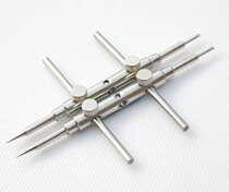 (Spot) Three-hole double-head tic-tac-toe wrench can repair lens telescope microscope tool