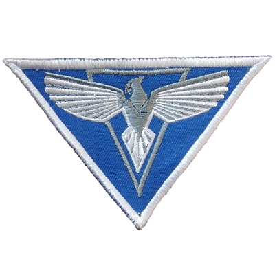 Red police middle Allied hat Signs Cloth Stickup and Embroidered Label with Mark Cloth Mark for a Magic sticker 