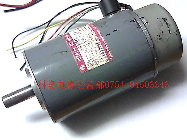 Imported Japan Hitachi DC motor with encoder D06D304E 38V 53W 3700RPM motor