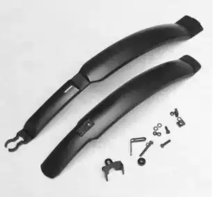 Good lengthy plastic mudpad self-propelled mountain bike water Fender mudguard mudguard