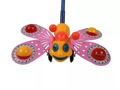 Big Yang 325 Hand Push Butterfly Hand Push Bee Toddler Toddler Toys Educational Toys for Children