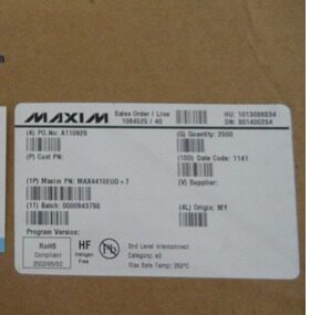 New spot stereo headphones drive MAX4410EUD MAX4410EBE MAX4410