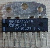 Original disassembly audio power amplifier TDA1521A