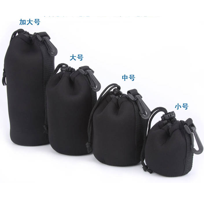 Camera lens bag protective cover Camera lens bag lens sleeve lens barrel diving material high elasticity anti-collision