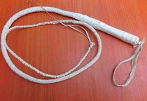 Ring whip punch drill promotion two-meter white martial arts fitness ring whip gyro whip Shepherd whip