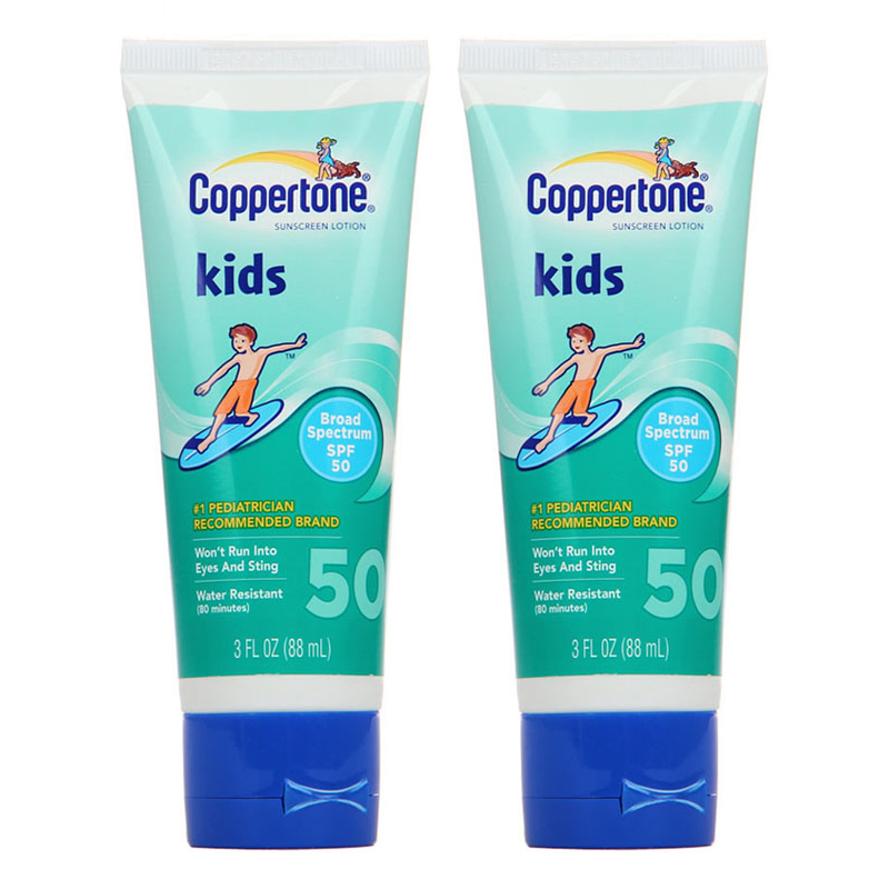 海外直邮！Coppertone/水宝宝儿童防晒霜 88ml  SPF50