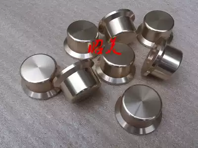 Diameter 44 handle diameter 35 High 25 knobs aluminum alloy solid volume potentiometer audio amplifier knob HIFI