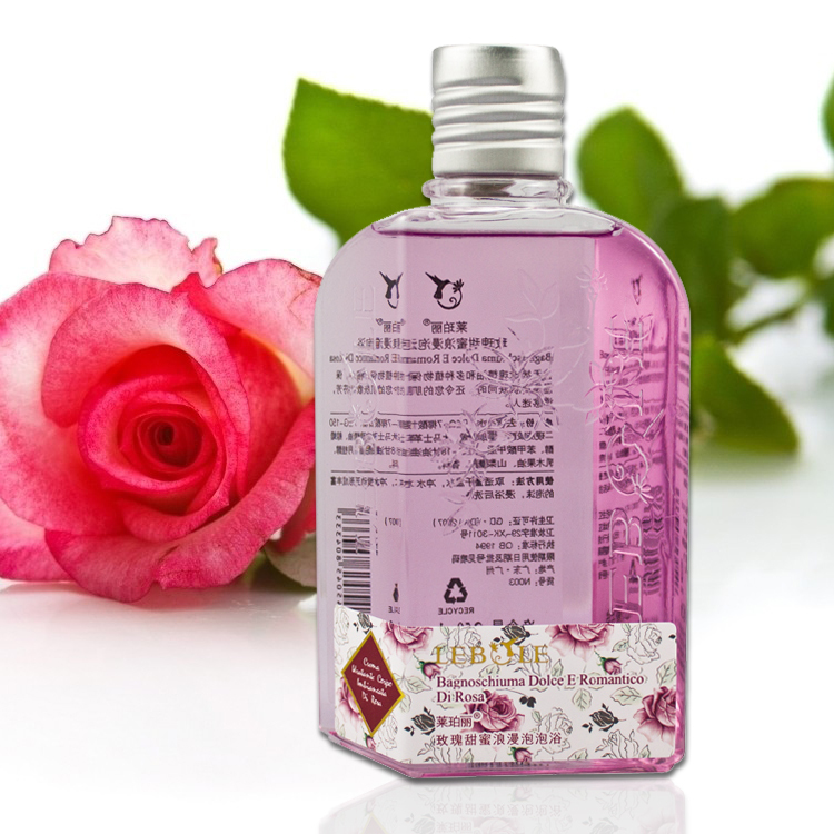 Lebole/莱珀丽 玫瑰泡泡浴 沐浴露 250ml 正品包邮 滋润保湿美白