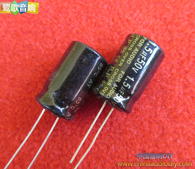 Japan's Panasonic For Audio audio dedicated BP series 1 5uF 50V electrodeless gold electrolysis