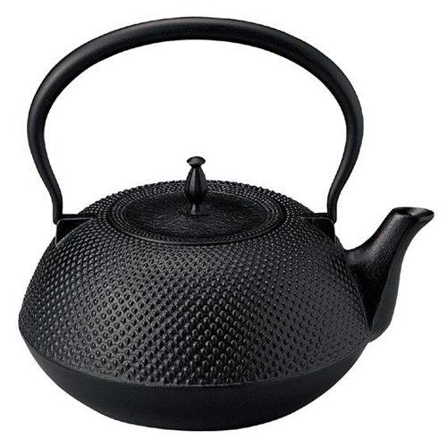 Southern Japan Ironware Flat Type Iron Kettle Teapot Induction Cooker Available 1 2L 1 5L