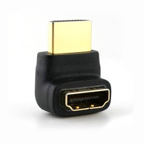 Elbow hdmi adapter HDMI male to HDMI female elbow reverse 90-degree right-angle adapter