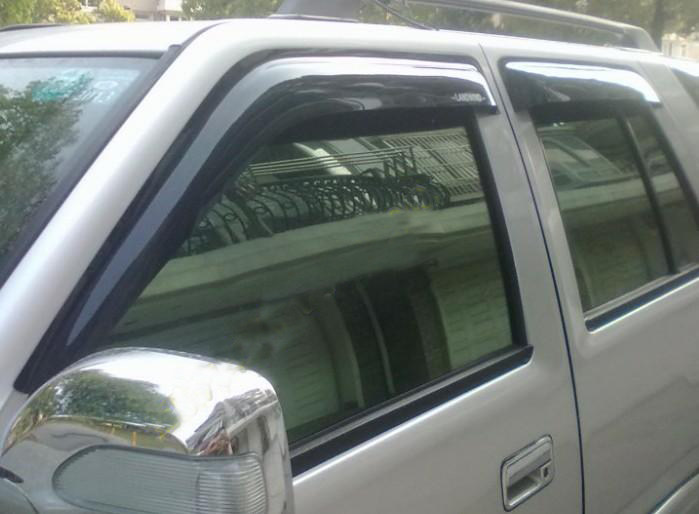 Jiangring Continental Windows 6 Five - Zero Sports Widening thicker material bare and shading rain eyebrow rain - gear black