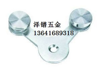 Stainless steel glass claw fixed glass claw piece curtain wall connector glass claw glass clamp two claws 90 degrees