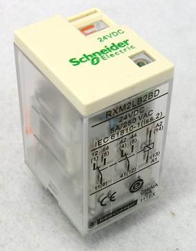 Original loaded Schneider small relay RXM3LB2BD DC24V intermediate relay