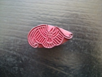 T1566 Republic of Chinas Shops Bat Seal Engraving of Duanzhuang