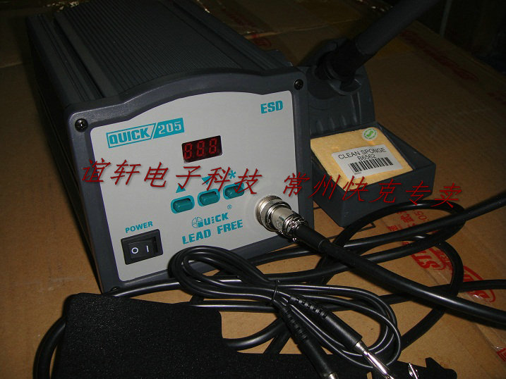 Stock Original QUICK Crack 205 High Power Lead-Free Solder 150W QUICK205
