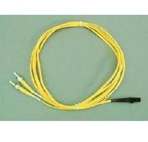 Telecom-grade MTRJ-ST single-mode dual-core 3 m fiber optic jumper