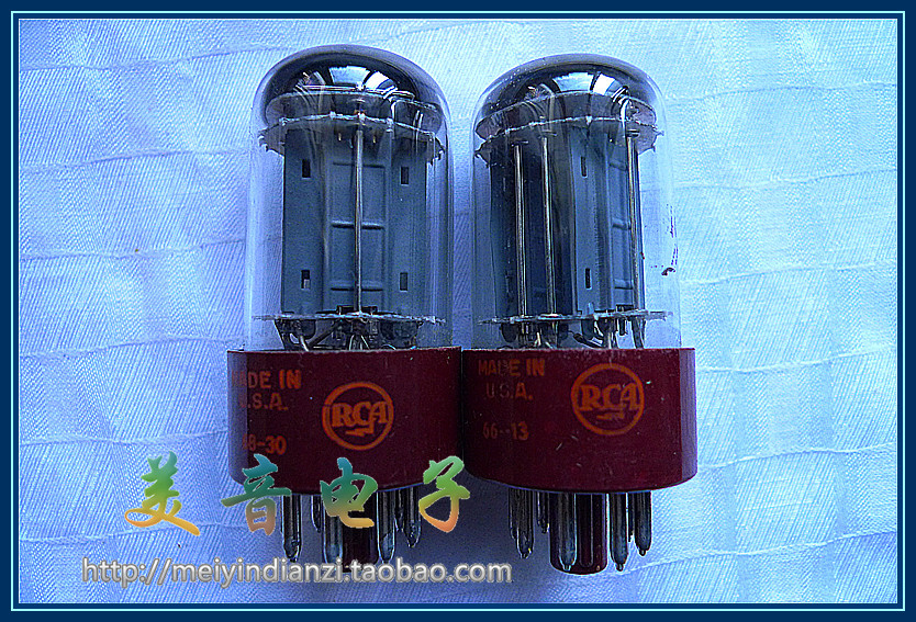 American RCA 5691 straight 6SL7 6SL7 6H9C five steel bone long life tube vacuum tube