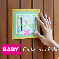 Special offer Italian OKBABY indoor temperature display card range 12-32℃ thermometer room temperature meter