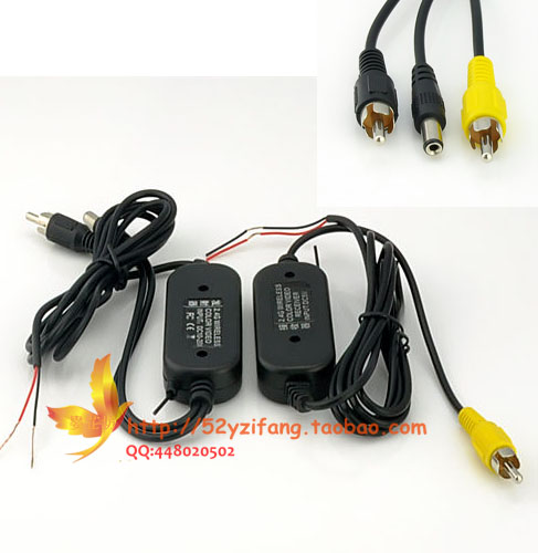 2 4G wireless transmission module reversing surveillance lens wireless transceiver set monitoring equipment transmitter receiver