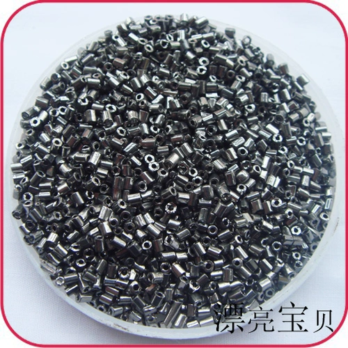 DIY стеклянные трубки для бусинки декоративные аксессуары рыхлые бусинки 2 мм покрытие цветовой трубы бусины 8 грамм около 550