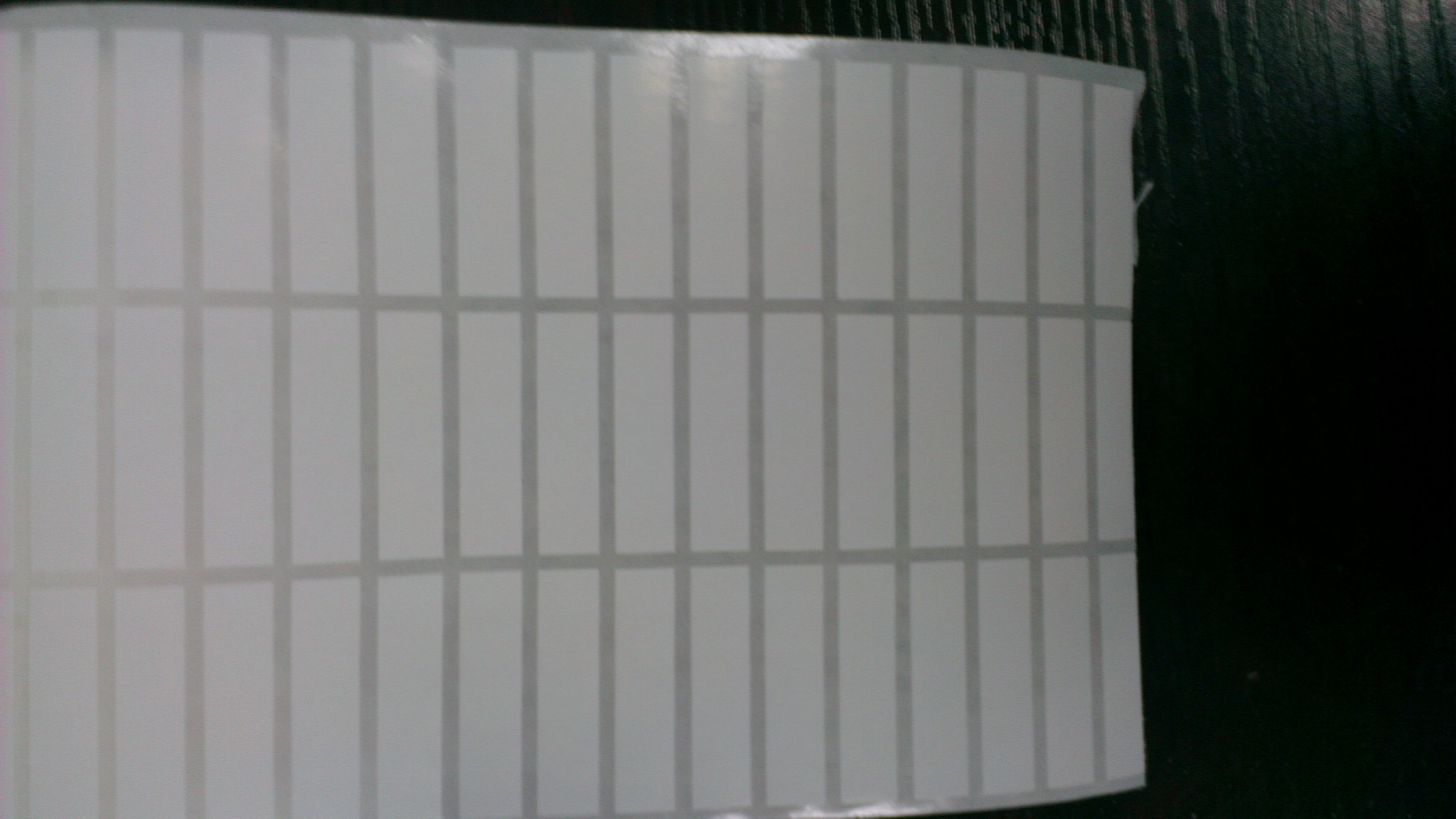 Self-adhesive label coated paper label 32*6*5000 three-row punch 5-drill special offer