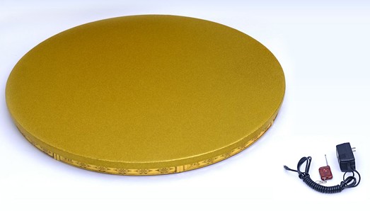 Charging 80CM power King electric dining table turntable base dining table automatic glass turntable