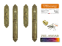 40% off special offer*Hong Kong Yubao luxury villa luxury door set lock ZKL-8583AR gold bronze