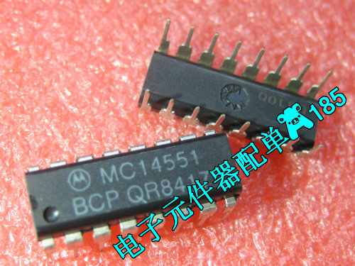 Integrated circuit MC14551BCP MC14551 DIP-16 new original imported