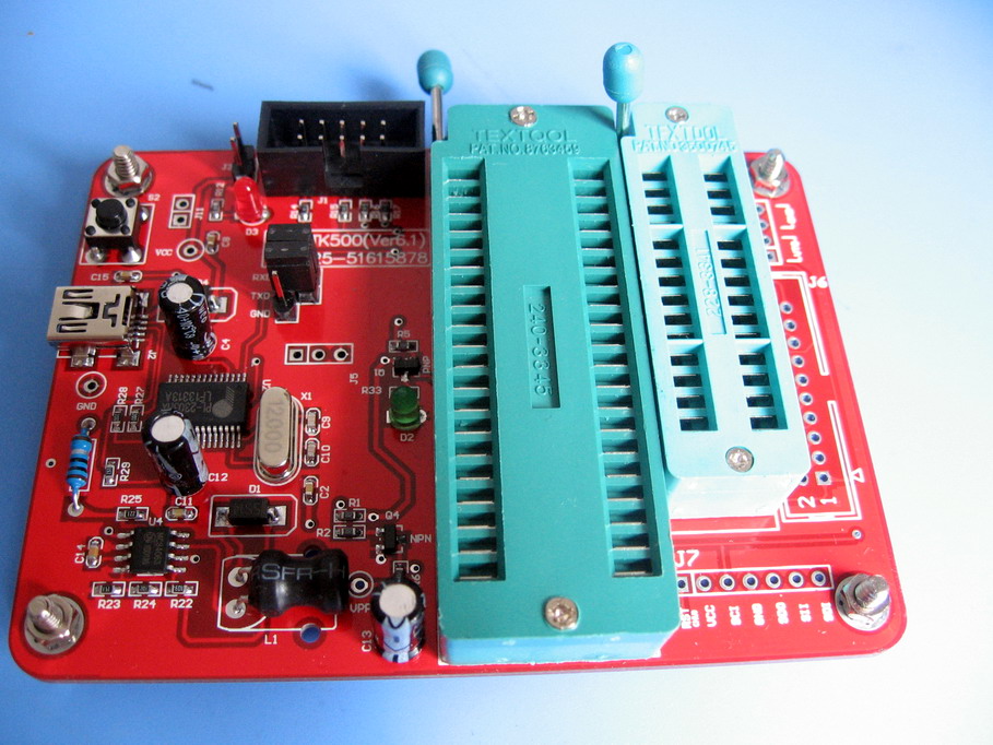 AVR high-pressure parallel program designer high-pressure serial stk500 compatible ISP fuse recovery four-in-one