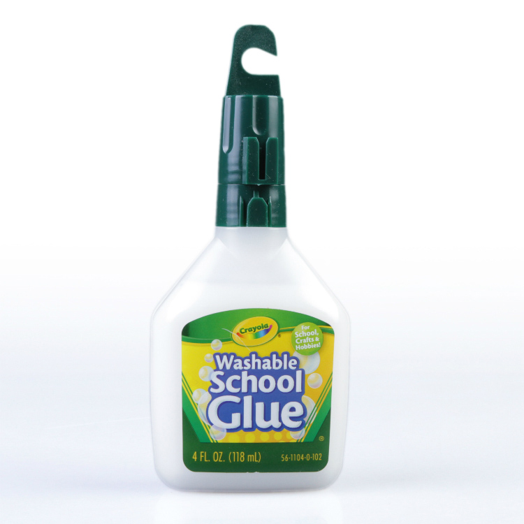 Crayola Painted Children's Washable Glue White Latex Beauty Work Environmental Protection Glue