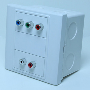 Longing 86 Composition panel chromatic aberration component Double lotus head Audio module free of welding without bottom box