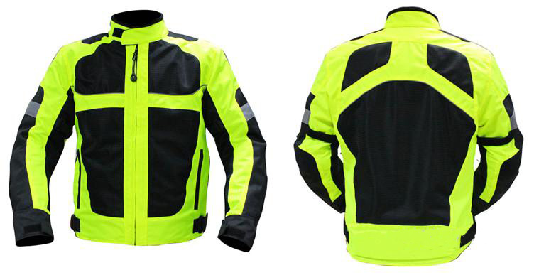 New Spring Summer Motor Racing Car Service Racing Motorcycle Suit Riding Anti-Fall Armor Night Reflective Clothing