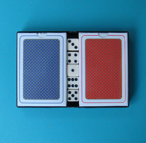 ** EARLY MEDIUM COLLECTION POKER] Exports of playing cards