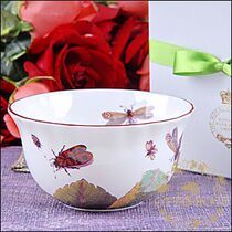  British Royal family Royal collection Porcelain Butterfly Flower Language Bowl Gift box