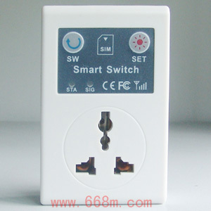 220V phone wireless remote control switch mobile phone remote remote control power socket SMS remote control socket
